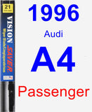Passenger Wiper Blade for 1996 Audi A4 - Vision Saver