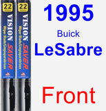 Front Wiper Blade Pack for 1995 Buick LeSabre - Vision Saver