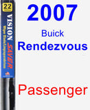 Passenger Wiper Blade for 2007 Buick Rendezvous - Vision Saver