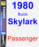Passenger Wiper Blade for 1980 Buick Skylark - Vision Saver