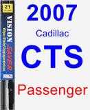Passenger Wiper Blade for 2007 Cadillac CTS - Vision Saver