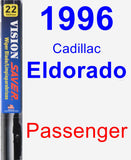 Passenger Wiper Blade for 1996 Cadillac Eldorado - Vision Saver