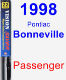 Passenger Wiper Blade for 1998 Pontiac Bonneville - Vision Saver