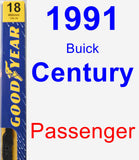 Passenger Wiper Blade for 1991 Buick Century - Premium