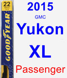 Passenger Wiper Blade for 2015 GMC Yukon XL - Premium