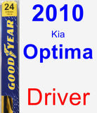 Driver Wiper Blade for 2010 Kia Optima - Premium