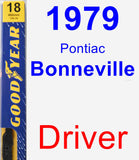 Driver Wiper Blade for 1979 Pontiac Bonneville - Premium