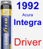 Driver Wiper Blade for 1992 Acura Integra - Assurance