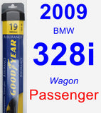 Passenger Wiper Blade for 2009 BMW 328i - Assurance