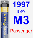 Passenger Wiper Blade for 1997 BMW M3 - Assurance