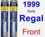 Front Wiper Blade Pack for 1999 Buick Regal - Assurance