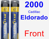 Front Wiper Blade Pack for 2000 Cadillac Eldorado - Assurance