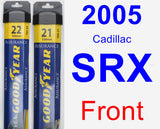 Front Wiper Blade Pack for 2005 Cadillac SRX - Assurance