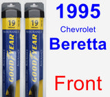 Front Wiper Blade Pack for 1995 Chevrolet Beretta - Assurance