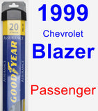 Passenger Wiper Blade for 1999 Chevrolet Blazer - Assurance
