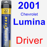 Driver Wiper Blade for 2001 Chevrolet Lumina - Assurance