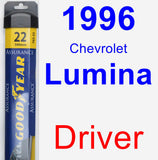Driver Wiper Blade for 1996 Chevrolet Lumina - Assurance