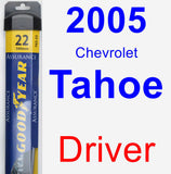 Driver Wiper Blade for 2005 Chevrolet Tahoe - Assurance