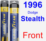 Front Wiper Blade Pack for 1996 Dodge Stealth - Assurance