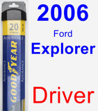Driver Wiper Blade for 2006 Ford Explorer - Assurance