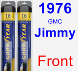 Front Wiper Blade Pack for 1976 GMC Jimmy - Assurance