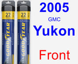 Front Wiper Blade Pack for 2005 GMC Yukon - Assurance