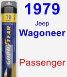 Passenger Wiper Blade for 1979 Jeep Wagoneer - Assurance