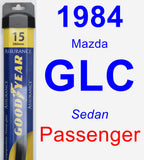 Passenger Wiper Blade for 1984 Mazda GLC - Assurance