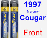 Front Wiper Blade Pack for 1997 Mercury Cougar - Assurance