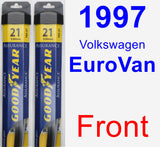 Front Wiper Blade Pack for 1997 Volkswagen EuroVan - Assurance