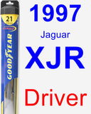 Driver Wiper Blade for 1997 Jaguar XJR - Hybrid