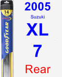 Rear Wiper Blade for 2005 Suzuki XL-7 - Hybrid
